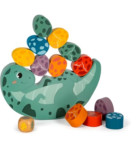 Jeu De Mémoire Dino Small Foot – 14 Paires, Bois FSC 100%, Pour Enfants Dès 2 Ans, œufs De Dinosaure