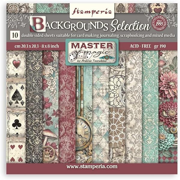 GOIYZTTR 7 Fogli Adesivi Scrapbooking Decorativo Adesivi Glitter Adesivi Dorati con Motivi Diversi per Artigianato Decorativo