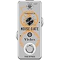 Vivlex LEF-319 Réducteurs de bruits Noise Gate Pédale de réduction du bruit pour guitare électrique, basse avec True Bypass