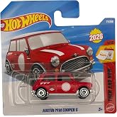 Hot Wheels - Austin Mini Cooper S - Red - Short Card (1/64) JJK94 71/250 | +3 YAŞ