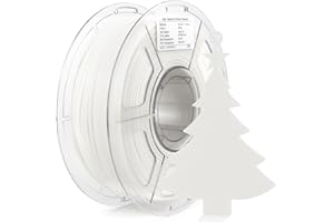IEMAI PLA Filament 1.75mm Blanc 1KG, Filament pour Impression 3D Haute Vitesse, HS-Filament PLA 1.75mm, Précision Dimensionnelle +/- 0.02mm, PLA Blanc