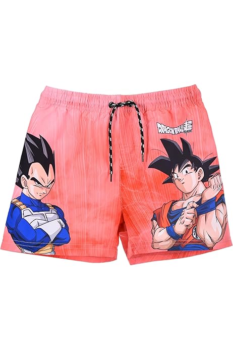 Costume Da Bagno Bambini Dragon Ball - Pantaloncino Per Ragazzi, Tessuto Elasticizzato - Foto 6