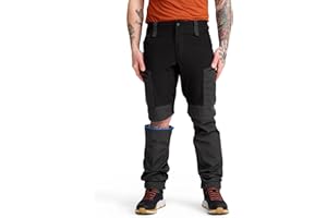 RevolutionRace RVRC GP Pro Zip-Off Pants Męskie, Solidne, oddychające, dające się zamienić w szorty spodnie do wszelkich aktywności na świeżym powietrzu