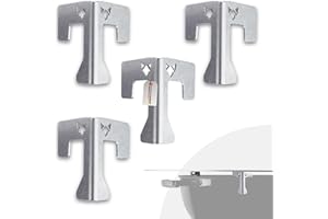 FENNEK Universal Abstandshalter 4er Set für Feuerplatten | Für Feuertonne, Feuerschale & Kugelgrill | Perfekter Abstand zur Wärmequelle | Made in Germany