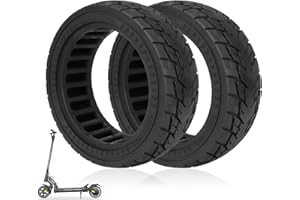 ulip 8.5x2.5 Pneu de Scooter Solide Remplacement de Roue Avant et Arrière pour Dualtron Mini et Speedway Leger (Pro) Scooter 8.5x3 8 1/2 x2.5 Pneu Solide Hors Route
