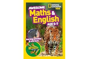 Awesome Maths and English Age 5-7: Ideal for use at home (National Geographic Kids)