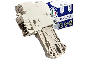 Türschloss der Waschmaschine DL-S1 T85 mit 4 Kontakten mit dem Originalcode 379203042/5 3792030425 379203042 für AEG für Electrolux - MADE IN ITALY - Garantie 10 Jahre - MONTERAL