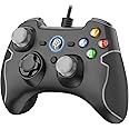 EasySMX [Manette PC PS3 Filaire] Manette PS3 Filaire avec Double Vibration, Gamepad Connecté par Fil pour PC/Android / PS3 / 