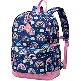 VASCHY Backpack for Girls Boys, Primary School Backpack Children 4-6 Years Unicorn Backpack Girl Boy Adjust Folder A4 with Si