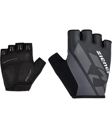 Ziener Herren CONRO Fahrrad/Mountainbike/Radsport-Handschuhe | Kurzfinger