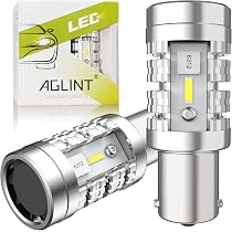 OBOLED Ampoule LED P21W 1156 - 36 SMD 6500K Blanc - Pour Feux Recul Et Clignotants