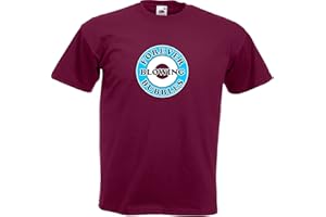 INVICTA SCREEN PRINTERS Sports Crazy Forever Blowing Bubbles West Ham Roundel T-Shirt - Small to 4XL