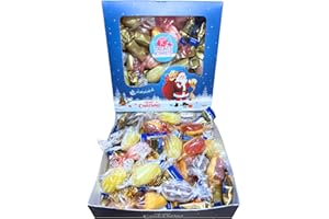 JC TREATS & SWEETS The Sugar Free Diabetic Christmas Hamper Including British Originals Bundled With Stockleys | A Great Variety Of Zero Sugar Boiled Sweets And Devon Toffees