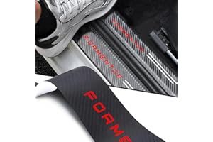 RIDGOEL 4 Stück Auto Einstiegsleisten Schutz Aufkleber für Seat Cupra Formentor, Kohlefaser Türschweller Trittschutz Lackschutzfolie (Formentor)