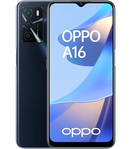 OPPO A16s 16.6 cm (6.52") Dual SIM Android 11 4G USB Type-C 4 GB 64 GB 5000 mAh Black: Amazon.co.uk: Electronics & Photo