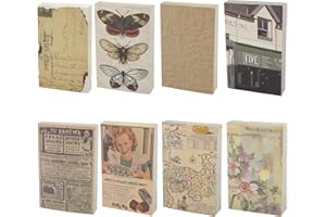 Eozighi 480 Hojas Papel Para Scrapbook Vintage Pegatinas Scrapbooking Vintage Scrapbooking Materiales Kit Vintage Para Decorar Diarios, Álbumes Y Cuadernos
