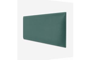 DecoNest Testiera Cuscino da parete decorazione da parete pannello acustico pannello da parete 3d lusso moderno imbottito 100 x 20 cm Marittimo