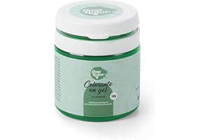 Past Kolor - Colorante Alimentario en Gel - Colorante de Alta Concentración y Pigmento de Calidad - Ideal para Repostería - 50 G (Verde Musgo)