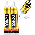 2pcs T-7000 Black Adhesive Glue, All-Purpose Glue 110ml, High-Performance Waterproof Adhesive for Precision Repairs, Super Strong Instant Glue Gel Perfect for Phone, Electronics, Jewelry, and Crafts