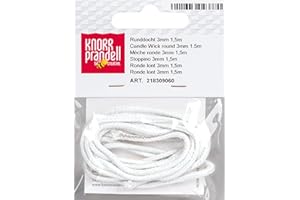 KNORR PRANDELL KnorrPrandell Gütermann 8309060 - Stoppini Rotondi 3mm Ø, Confezione da 1,5 Metri