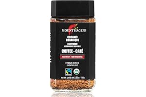 Mount Hagen, Café seché glacé instantanné organique / commerce équitable 100g