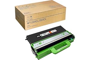 GREENPRINT WT-220CL Recipiente para Tóner Residual Compatible para Brother DCP-9017CDW 9020CDW 9022CDW HL-3140CW 3142CW 3152CDW 3170CDW 3172CDW L3210CW L3230CDW L3270CDW L3290CDW MFC-9130CW 9140CDN 9142CDN 9330