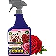 Doff 2 in 1 Rose Shield Bug & Fungus Control – 1L Bug Spray & Disease Solution for Roses & Flowering Plants – Promotes Healthy Growth – Bee-Friendly