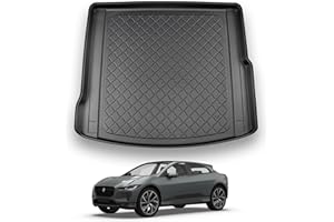 NOMAD Jaguar I-Pace (2018+) Boot Liner Premium Tailored Fit Car Floor Mat Protector Easy Install Non Slip Thermoplastic Waterproof Dog & Pet Friendly Raised Edges Compatible Custom Fit Accessory
