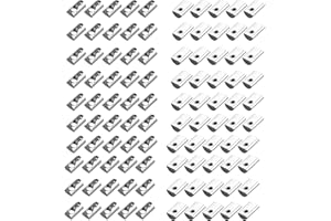 EYPINS 4040 Séries 100x Écrous à Ressort M5 pour Post-Montage Glissière à Rainure 8mm Écrou à Fentes avec Ressort à Bille Profilé Aluminium Standard Européenne 4040 4080