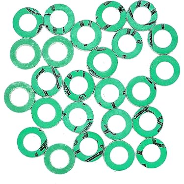 O-Ring In Gomma Nitrilica NBR Nere Guarnizioni Ad Anello - Sezione 1 Mm, Per Uso Metrico Anelli Di Tenuta Neri - Foto 5