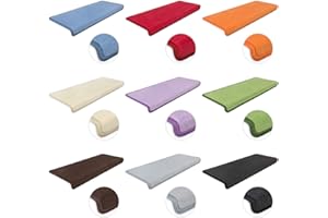 ‎KETTELSERVICE-METZKER Kettelservice-Metzker Stufenmatten Vorwerk Uni Rechteckig Hellgrau 1 Stück