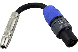 Pig Hog PA-SPK14 1/4 inch to Speakon Adapter