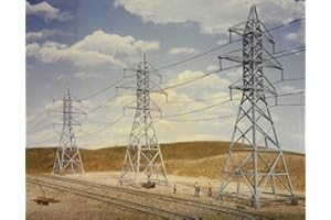 Walthers Cornerstone HO Scale Transmission Towers Structure Kit (Set of 4)