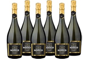 Nozeco - Vin Blanc Effervescent - Sans Alcool - Vegan (6 x 0.75 l)