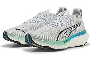 Puma Hommes Foreverrun Nitro 2 Chaussure De Running avec Stabilisateurs Chaussures De Running Puma White-Speed Blue - Blanc