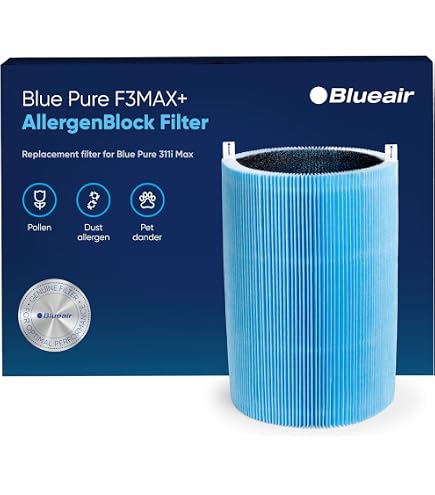 Blueair Genuine Replacement Filter, Particle + Carbon Filter