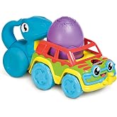 Toomies -TOOMIES E73251 Tomy Chase & Roll Raptors, Push-ge&ccedil;in, Dinozor &Ccedil;ocukları, Jurassic D&uuml;nya, Eğitim Renkleri ve Ses, Beb