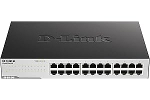 D-Link GO-SW-16G Switch 16 ports Gigabit 10/100/1000mbps - Idéal Partage de Connexion et Mise en Réseau Small/Home Office