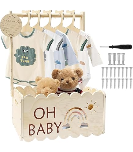 Kinderkledinghanger Van Massief Hout, 10 Stuks, Houten Hanger Voor Kinderen Met Anti Slip Broekschouder En Inkepingen 360 Draaibare Haak Naturel