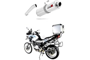 DOMINATOR EXHAUST SYSTEM G 650 GS Escape Moto Deportivo REDONDO Silenciador Dominator Exhaust Racing Slip-on 2011 2012 2013 2014 2015 2016 2017 2018