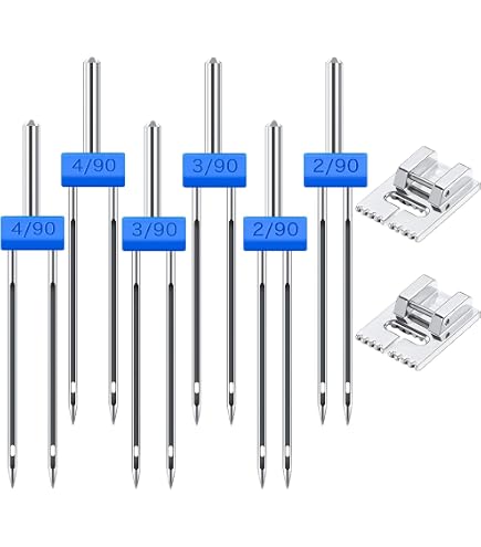 Aiguille Double Universelle Schmetz – Haute Qualité Allemande Pour Couture Précise