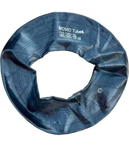 Chambre à Air 15" Pour Remorque - Compatible 185/60-15, 195/60-15, 205/60-15, Valve Auto Droite