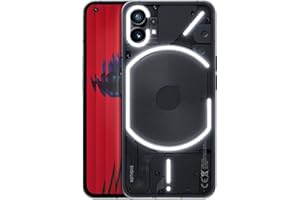 Nothing Phone (1): 8 GB de RAM + 256 GB, interfaz Glyph, cámara dual de 50 MP, Nothing Sistema operativo, pantalla OLED de 6,55» y 120 Hz, Negro