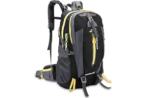 TIGERRDU 40L Hiking Backpack,Water Resistant Trekking Backpacks Lightweight Rucksack Multi-functional Outdoor Camping Rucksack Mountaineering Travel Backpack for Men Women
