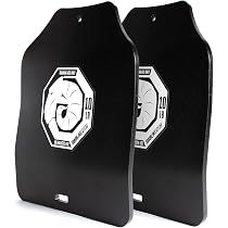 Plaques De Poids TRAINLIKEFIGHT Triple Curve - 5/7/10kg Par Paire - Compatible Gilets Lestés Et Sacs