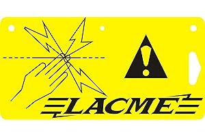 Lacme Cartello Tabella Segnalazione recinto Elettrico