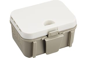 MEIHO Bait 7 Boîte à tacles Gris/Blanc (Import Allemagne)