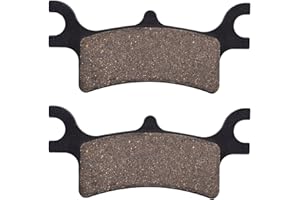 AHL 1 Paar Hinterer Bremsbeläge für Polaris 500/800 Sportsman HO (Up to 15/12/2008) 2008