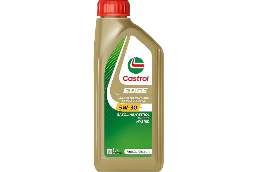 Castrol EDGE 5W-30 M, Aceite de Motor Avanzado Sintético, Cumple con las Especificaciones ACEA C3 y API SQ, 1L