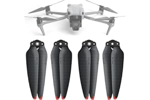 Fenmaru Eliche in Fibra di Carbonio Compatibile con DJI Air 3S/Air 3 Drone 8747F a sgancio rapido ad Alta Resistenza Elica Blades Accessori di Sostituzione (2 Pairs)